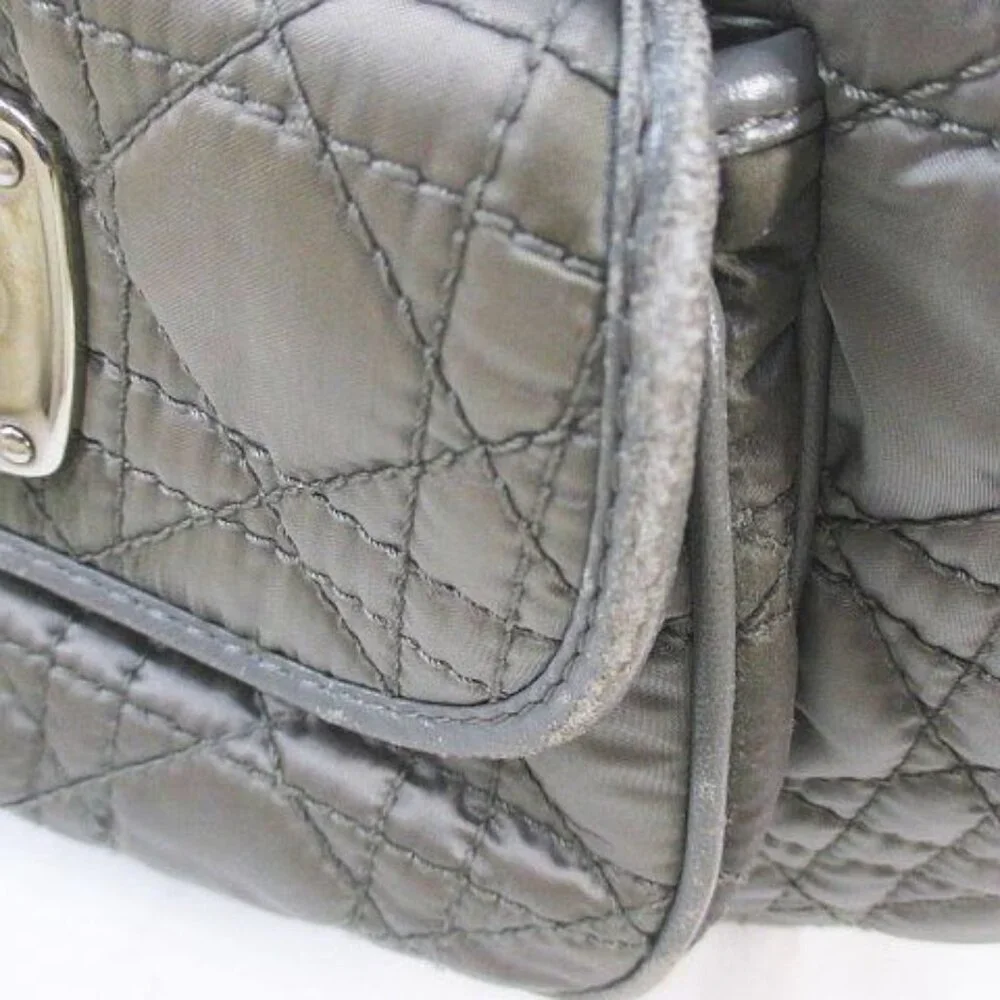 Christian Dior Cannage Handbag Quilted Charm Green - Picture 8 of 9